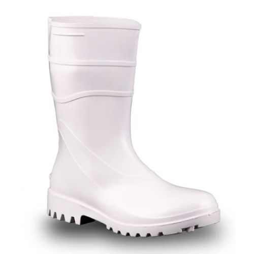 Imagem Produto BOTA PVC SEGURANCA BRANCA NR 46 COM FORRO CANO CURTO - BRACOL