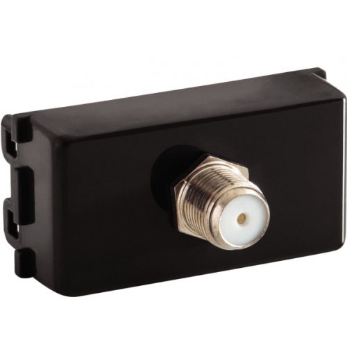 Imagem Produto TOMADA EMBUTIR TV P/CABO COAXIAL GRAFITE COMPLETA LIZ - TRAMONTINA