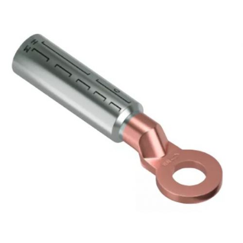 Imagem Produto TERMINAL COMPRESSAO SIMPLES BIMETALICO P/CABO 240MM FURO 13MM - INTELLI