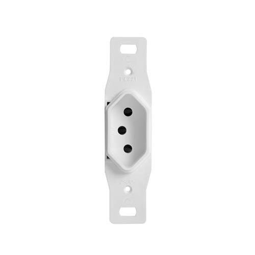 Imagem Produto TOMADA 2P+T 20A P/TAMPA CONDULETE VERTICAL BRANCA - PEZZI