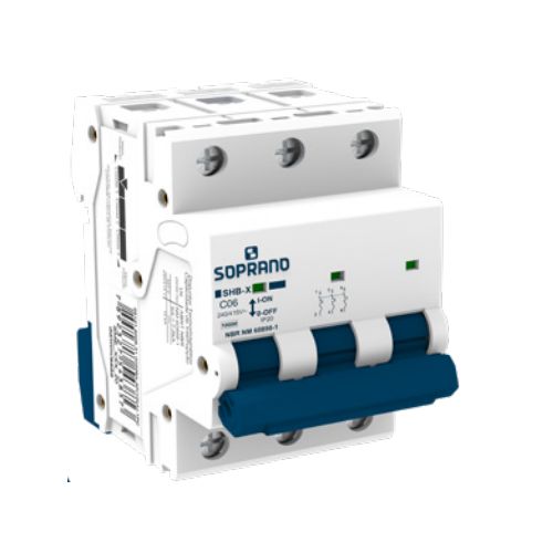 Imagem Produto DISJUNTOR DIN 3 POLOS C32 10KA/400V ICN - SOPRANO