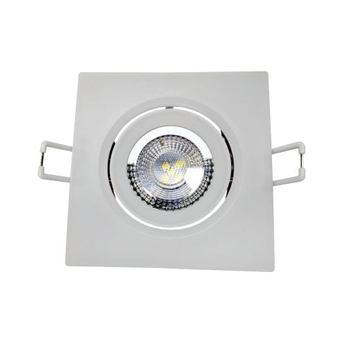 Imagem Produto LUMINARIA SPOT LED EMBUTIR QUADRADA 5W 4000K BRANCA 9X9CM - AVANT