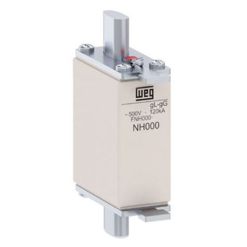 Imagem Produto FUSIVEL NH RETARDADO TAMANHO 000 80A 500VCA - WEG