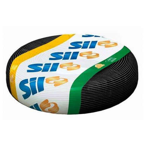 Imagem Produto CABO FLEXIVEL COBRE PVC 70G 750V 1X4MM PRETO - SIL