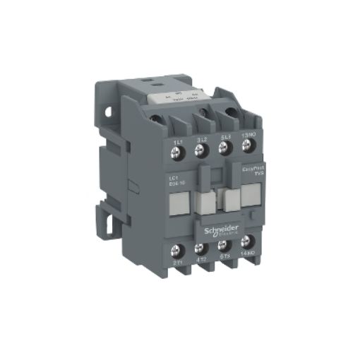 Imagem Produto CONTATOR PRINCIPAL TRIPOLAR 6A 1NA 220VCA 60HZ LC1E - SCHNEIDER INDUSTRIAL