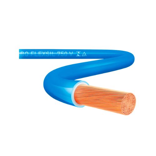 Imagem Produto CABO FLEXIVEL COBRE PVC 70G 750V 1X10MM AZUL - SIL