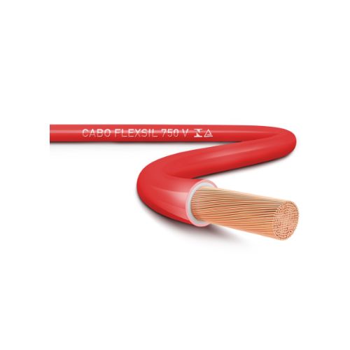 Imagem Produto CABO FLEXIVEL COBRE PVC 70G 750V 1X10MM VERMELHO - SIL