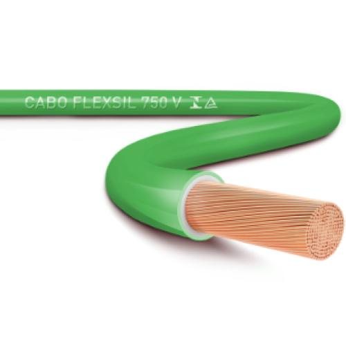 Imagem Produto CABO FLEXIVEL COBRE PVC 70G 750V 1X10MM VERDE - SIL