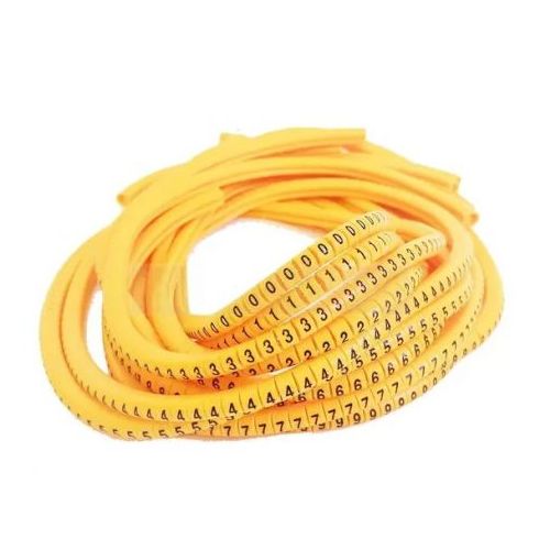 Imagem Produto MARCADOR OVALGRIP (HO50) 1,50-2,50MM2 (.) AMARELO (VALOR DE 1000 PECAS) - HELLERMANN