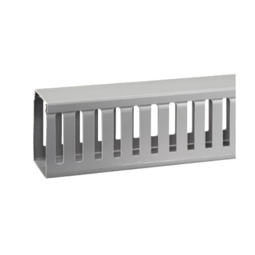 Imagem Produto CANALETA PVC ABERTA 80X80X2000MM CINZA - SCHNEIDER INDUSTRIAL