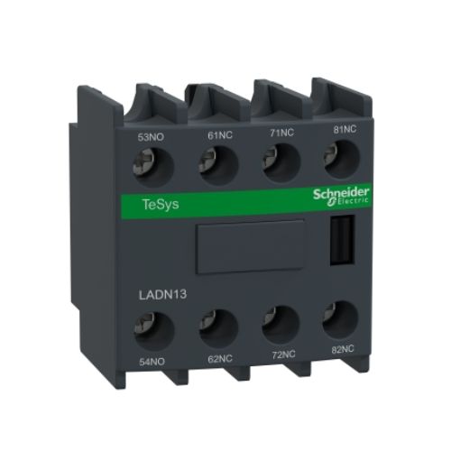 Imagem Produto BLC CONT AUX P/CONTR TESYS 1NA+3NF FRONT - SCHNEIDER INDUSTRIAL