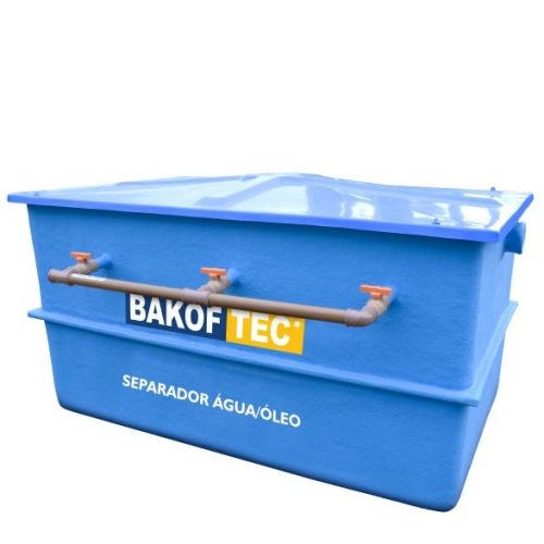 Imagem Produto CAIXA SEPARADORA AGUA/OLEO FIBRA DE VIDRO 2000LT - BAKOF