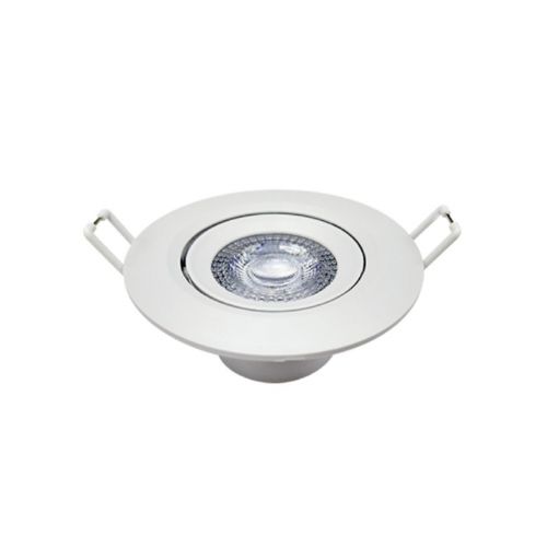 Imagem Produto LUMINARIA SPOT LED EMBUTIR REDONDA 5W 3000K BRANCA 9X9CM - AVANT