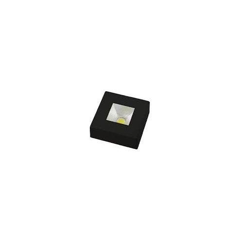 Imagem Produto LUMINARIA SPOT LED SOBREPOR QUADRADA 5W 3000K PRETA - AVANT