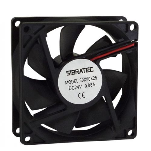 Imagem Produto VENTILADOR P/PAINEL 80X80X25MM 24V - SIBRATEC