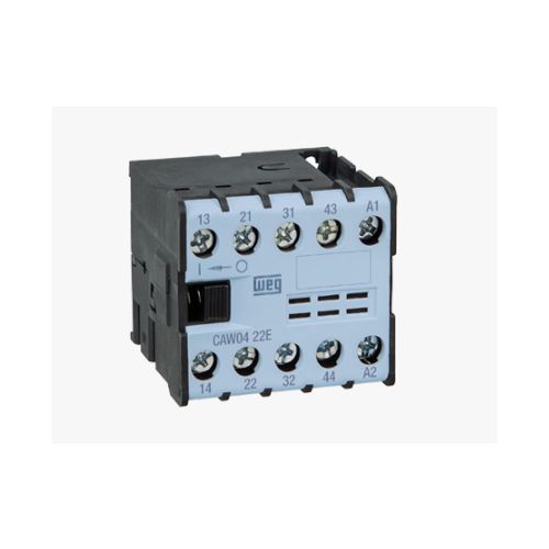 Imagem Produto MINI CONTATOR 10 AMPERES 3NA1NF BIPOLAR 25/400HZ - WEG