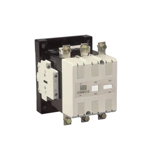 Imagem Produto CONTATOR PRINCIPAL TRIPOLAR 112A 2NA2NF 220VCA 50/60HZ CWM112-22-30D23 - WEG