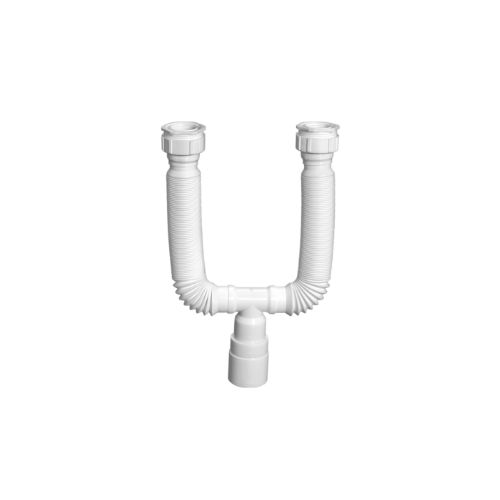 Imagem Produto SIFAO AJUSTAVEL DUPLO BRANCO MULTIUSO SEM COPO - KRONA