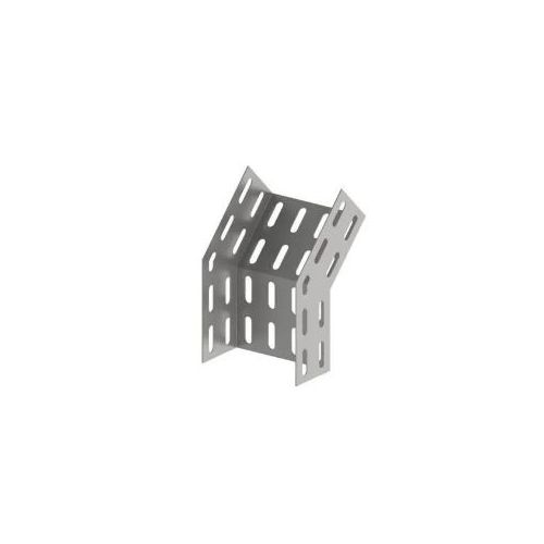 Imagem Produto CURVA P/ELETROCALHA GALVANIZADA FOGO PERFURADA VERTICAL EXTERNA 90G 200X50MM CHAPA 20