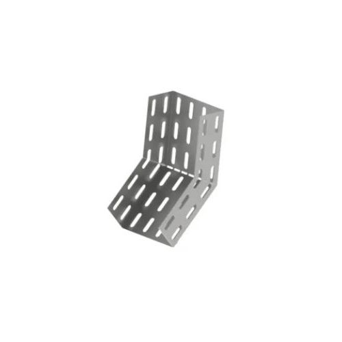 Imagem Produto CURVA P/ELETROCALHA PRE ZINCADO PERFURADA VERTICAL INTERNA 45G 200X100MM - JEA