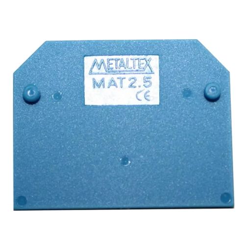 Imagem Produto TAMPA FINAL POLIAMIDA P/SAK 2,5MM AZUL - METALTEX