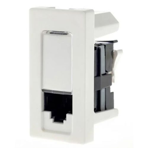 Imagem Produto MODULO TOMADA RJ45 CAT5 BRANCA PIAL PLUS+ - PIAL