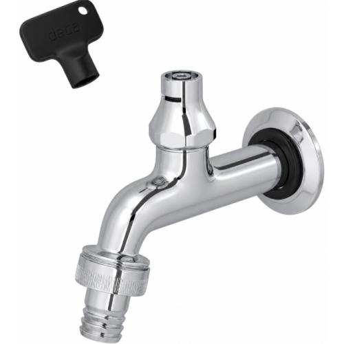 Imagem Produto TORNEIRA TANQUE/JARDIM METALICA PAREDE BICA BAIXA FIXA CROMADA (USO RESTRITO) - DECA