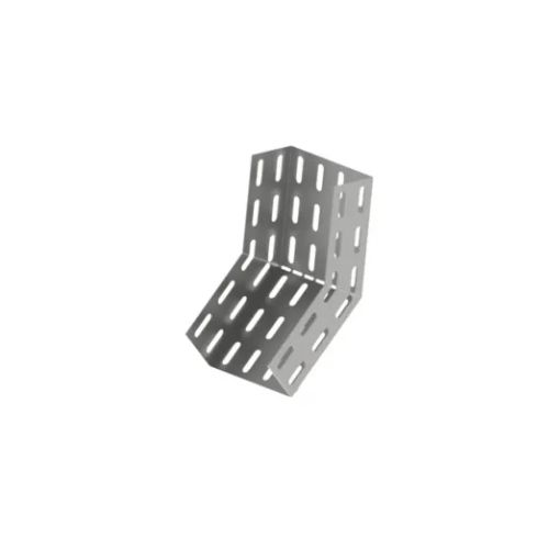 Imagem Produto CURVA P/ELETROCALHA PRE ZINCADO PERFURADA VERTICAL INTERNA 45G 50X50MM - JEA