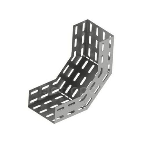 Imagem Produto CURVA P/ELETROCALHA GALVANIZADA A FOGO  VERTICAL INTERNA 90G 100X50MM ARAMADA 3/16 - JEA