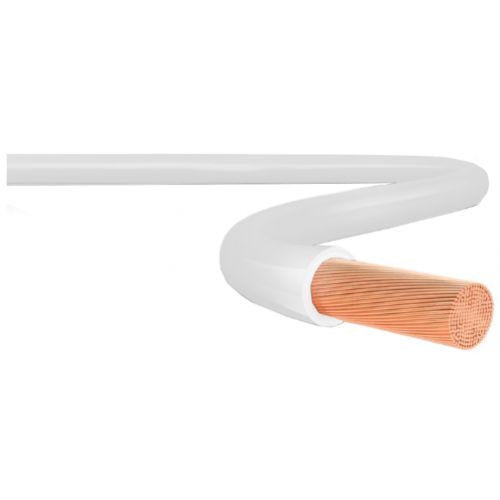 Imagem Produto CABO FLEXIVEL COBRE HEPR 90G 1KV 1X6MM BRANCO ATOX - CORFIO