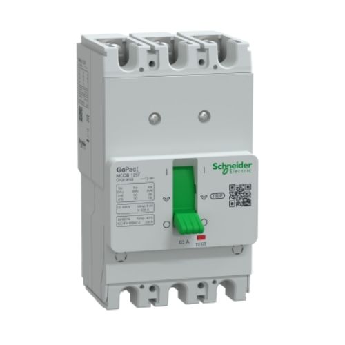 Imagem Produto DISJUNTOR CAIXA MOLDADA 3 POLOS 80A 15KA 415VAC - SCHNEIDER INDUSTRIAL