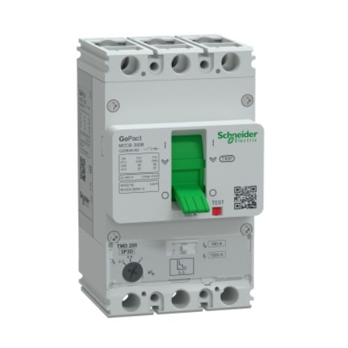 Imagem Produto DISJUNTOR CAIXA MOLDADA 3 POLOS 160A 25KA 415VAC - SCHNEIDER INDUSTRIAL