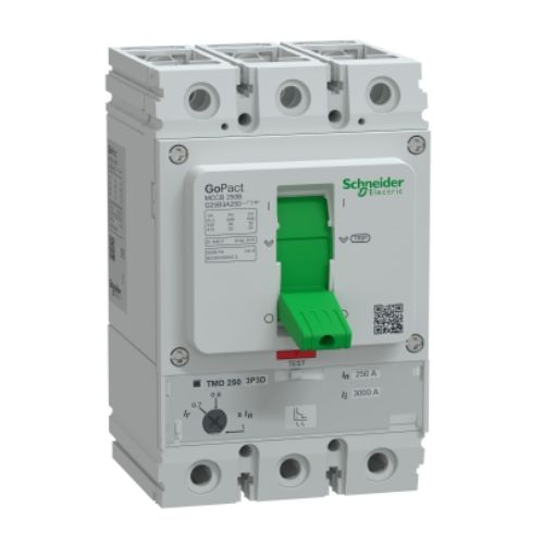 Imagem Produto DISJUNTOR CAIXA MOLDADA 3 POLOS 250A 25KA 415VAC - SCHNEIDER INDUSTRIAL