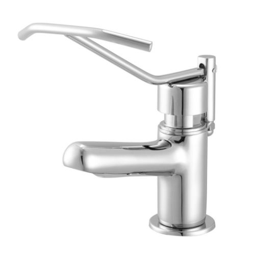 Imagem Produto TORNEIRA LAVATORIO METALICA MESA BICA ALTA FIXA CROMADO MEBERMATIC - MEBER