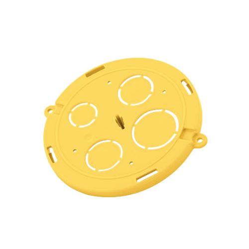 Imagem Produto FUNDO PARA CAIXA DERIVACAO EMBUTIR PVC 4X4 AMARELO - TRAMONTINA