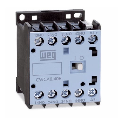 Imagem Produto MINI CONTATOR AUXILIAR 10NA 2NA2NF 220V CWCA0-22-00D23 - WEG