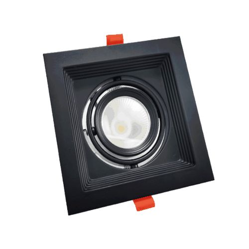 Imagem do produto LUMINARIA SPOT LED EMBUTIR COM 1 LAMPADA LED 7W 560L 3000K A 6500K PRETA - AVANT