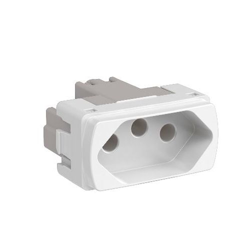 Imagem Produto MODULO TOMADA 20A/250V BRANCO MILUZ - SCHNEIDER