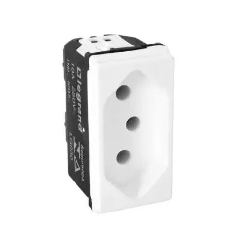 Imagem Produto MODULO TOMADA 10A/250V BRANCO POP - PIAL
