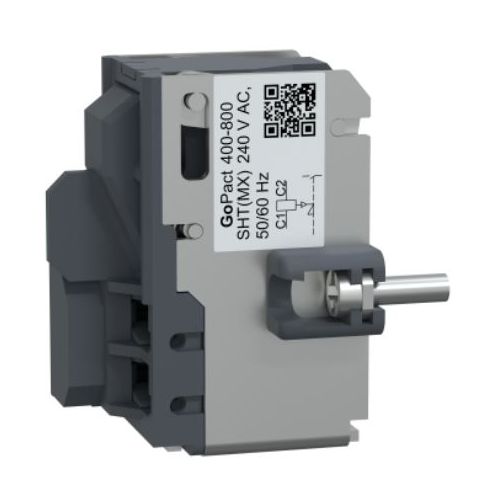 Imagem Produto BOBINA DISPARO 240VAC PARA DISJUNTOR CAIXA MOLDADA 400-800A G40-80SHT240AC - SCHNEIDER