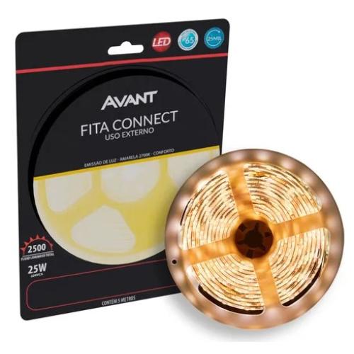 Imagem Produto FITA LED 5W POR METRO 2700K 220V IP65 (ROLO COM 5 METROS) - AVANT