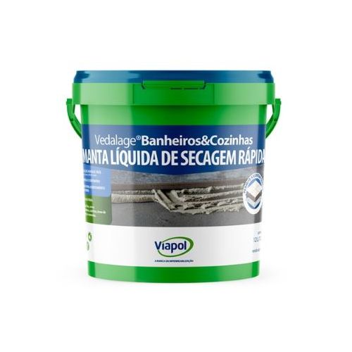 Imagem Produto MANTA LIQUIDA SECAGEM RAPIDA BRANCA 4KG (VEDALAGE BANHEIROS E COZINHAS) - VIAPOL