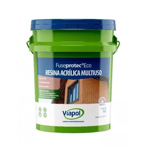 Imagem Produto RESINA ACRILICA MULTIUSO 18 LITROS (18 KG) (FUSEPROTEC ECO) - VIAPOL