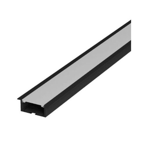 Imagem Produto PERFIL PARA FITA LED SOBREPOR PRETO 17X15MM (3MT) - AVANT