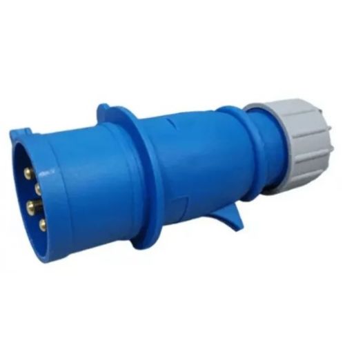 Imagem Produto PLUG BLINDADO MACHO 4 POLOS 16A 220/250V 6H AZUL IP44 PIW-16P4H9E57 - WEG