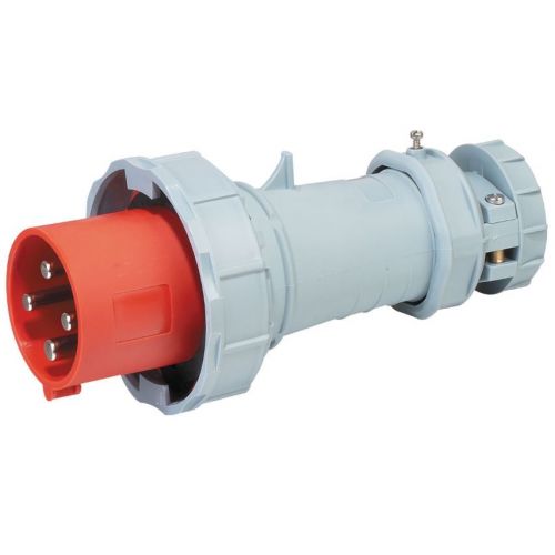 Imagem do produto PLUG BLINDADO MACHO 4 POLOS 63A 380/440V 6H VERMELHO IP67 PIW-63P4H6E53 - WEG
