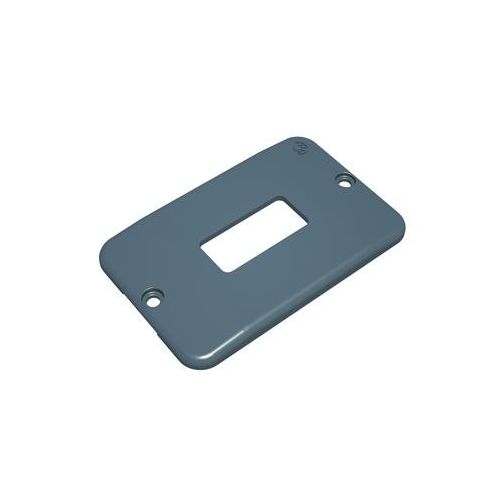 Imagem Produto TAMPA P/CONDULETE PVC 1 ESPACO RETANGULAR 1/2", 3/4" E 1"LINHA TOP - TIGRE