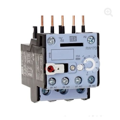 Imagem Produto RELE SOBRECARGA 2,8-4A P/CONTATORA CWC0716/CW07 RW17-1D3-U004 - WEG