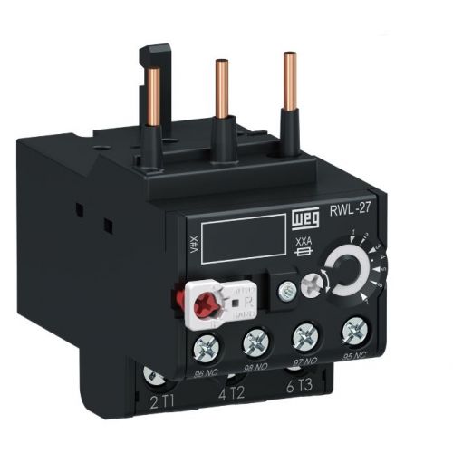 Imagem Produto RELE SOBRECARGA 11-17A P/ CONTATORA CWL9-45 RWL27-1D3-U017 - WEG