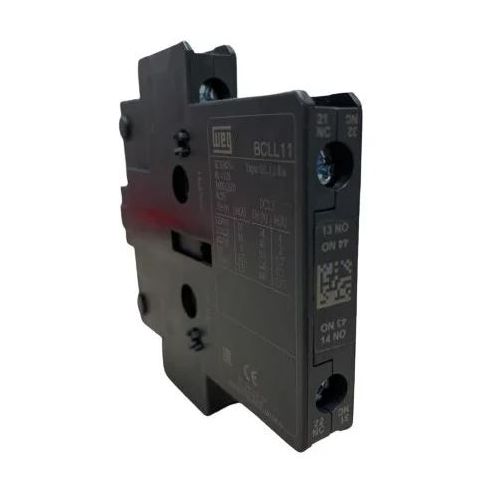 Imagem Produto BLOCO CONTATO AUXILIAR P/CONTATOR CWL 1NA1NF LATERAL BCLL11 - WEG